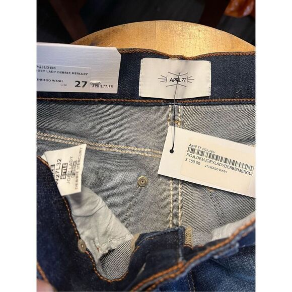 April77 Joey Lady Skinny Jeans Womens 27 Indigo Wash nwt (2022) - Picture 6 of 8